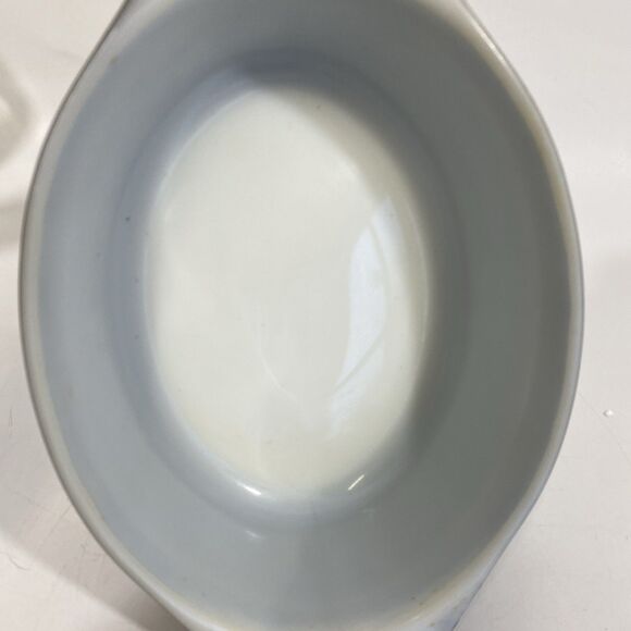 Vintage Pyrex Casserole White On Charcoal Black Snowflake Pattern 043 1.5 Qt #15 - Picture 7 of 14